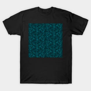 Teal Butterfly Wings T-Shirt